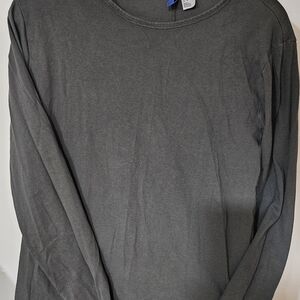 H&M Charcoal Long Sleeve Tee
